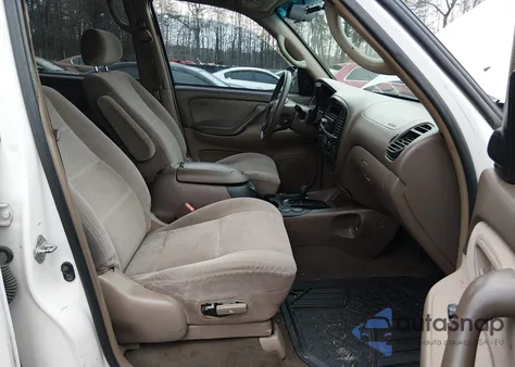 2001 Toyota Sequoia Sr5 V8 z USA, uszkodzony, nr VIN 5TDBT44A41S006277